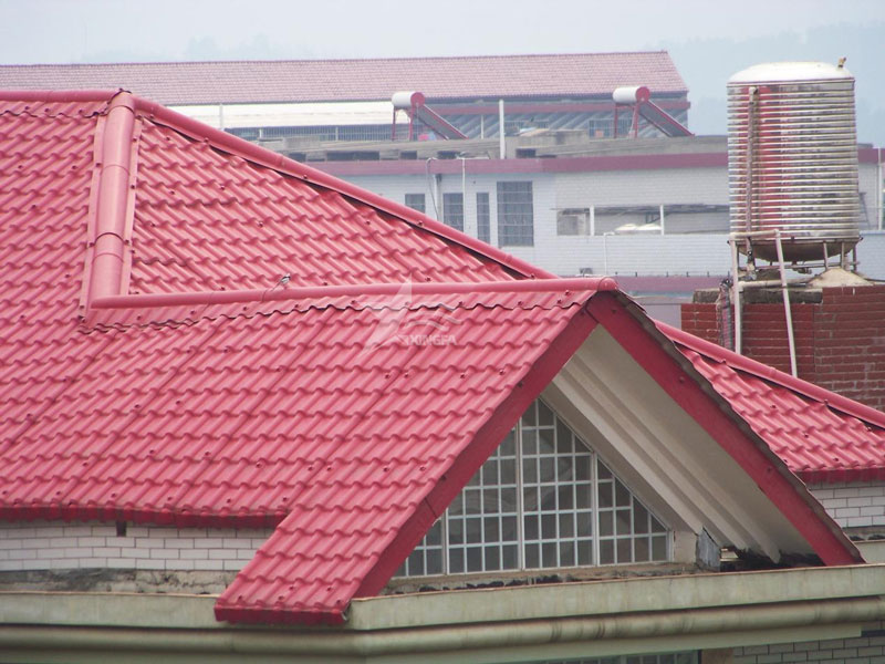 新型屋面建材合成樹(shù)脂瓦，傳統建筑用瓦的傳承替代建筑材料
